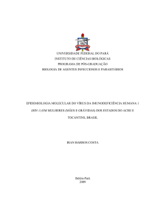 Biologia do vírus da imunodeficiência humana (HIV) - BAIP