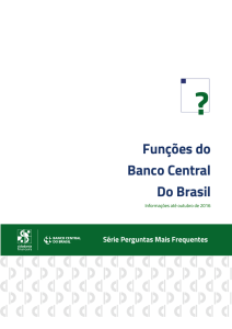 PMF 11 - Funções do Banco Central do Brasil (PDF