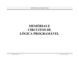 memórias e circuitos de circuitos de lógica programável