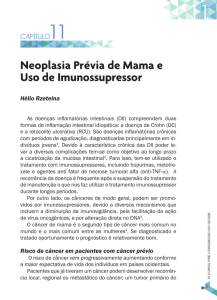 Neoplasia Prévia de Mama e Uso de Imunossupressor