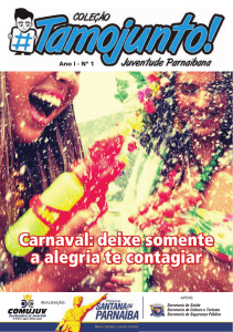 Cartilha Tamujunto - carnaval