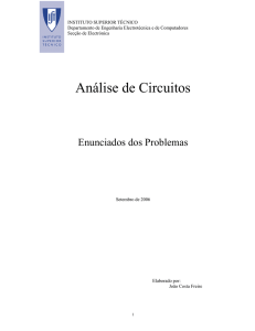 Análise de Circuitos - Instituto Superior Técnico