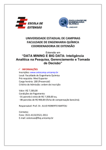 DATA MINING E BIG DATA: Intelig - FEQ