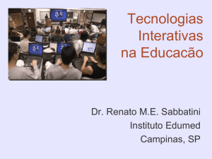 Tecnologias de Interatividade na Educação