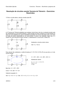 Thevenin – Resolvidos e propostos