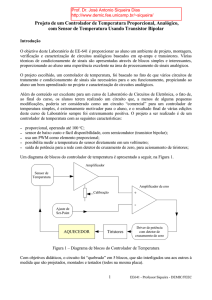 Projeto de um Controlador de Temperatura Proporcional