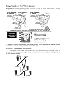 Geografia do Brasil - Profº Márcio Castelan
