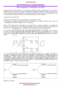 Questões Resolvidas de ReaÇões Orgânicas (com respostas e