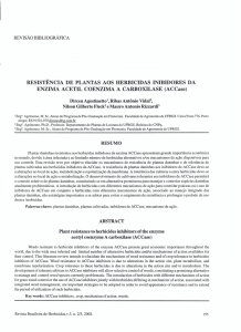 PDF (Impresso) - Revista Brasileira de Herbicidas