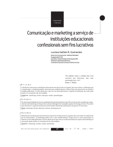 Comunicação e marketing a serviço de instituições educacionais