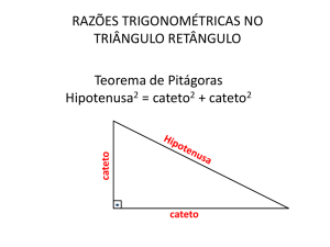 razões trigonométricas
