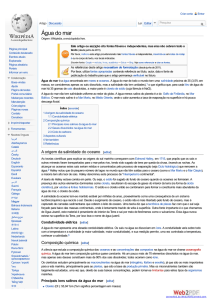 Água do mar – Wikipédia, a enciclopédia livre