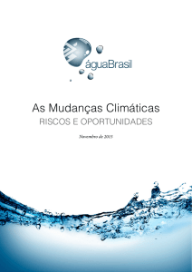 As Mudanças Climáticas