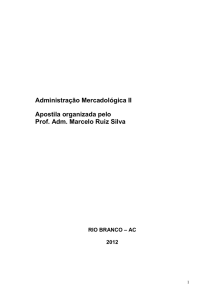 Administração Mercadológica II Apostila