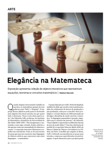 Elegância na Matemateca - Revista Pesquisa Fapesp