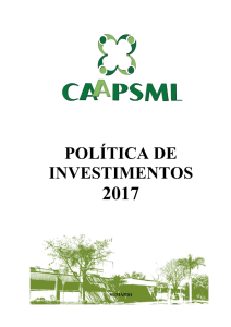 política de investimentos