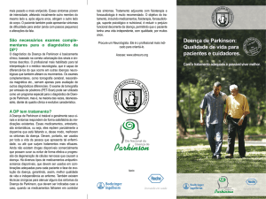 Doença de Parkinson: Qualidade de vida para pacientes