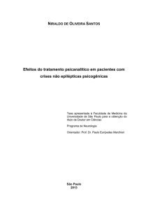 Efeitos do tratamento psicanalítico em pacientes com