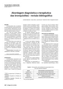 Abordagem diagnóstica e terapêutica das bronquiolites