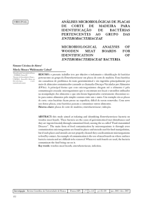 ENTEROBACTERIACEAE ENTEROBACTERIACEAE BACTERIA