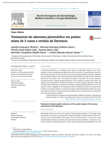 Tratamento de adenoma pleomórfico em palato: relato de 2 casos e