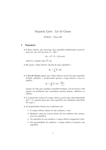 Lei de Gauss - Alessandro Santos