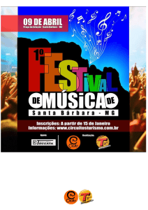 festival de música - Circuitos Turismo