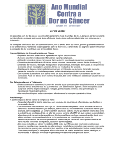 Dor do Câncer - International Association for the Study of Pain