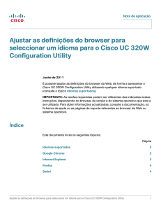 Adjusting Your Web Browser Language Settings for Cisco UC320W