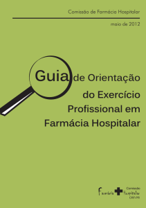 Guia do Exercício Profissional em Farmácia Hospitalar de - CRF-PR