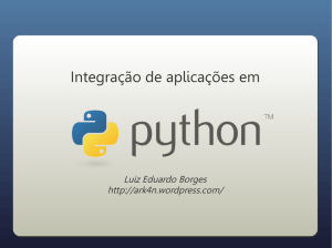 Integração de Aplicações em Python - ark 4 n
