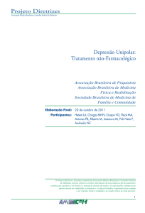 Depressão Unipolar - Associação Brasileira de Psiquiatria