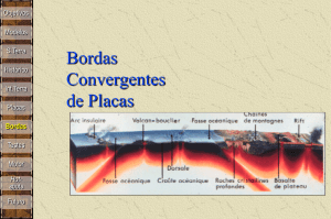 Bordas convergentes de placas