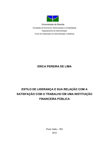 erica pereira de lima estilo de liderança e sua relação - BDM