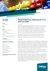 Sharp HealthCare: Liderança em TI no setor de