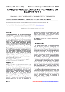 avanços farmacológicos no tratamento do diabetes