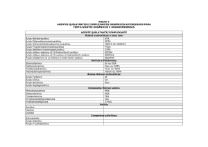 IN 23 - Fertilizantes organicos - Quelantes e Complexantes