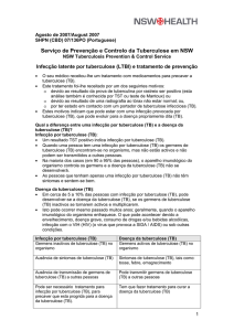 Serviço de Prevenção e Controlo da Tuberculose em