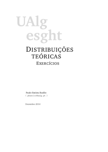 distribuições teóricas