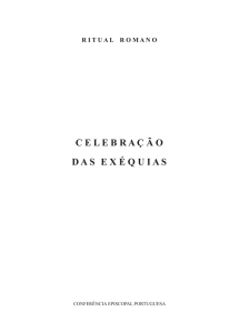 Celebração das Exéquias - Secretariado Nacional de Liturgia