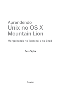 Unix no OS X