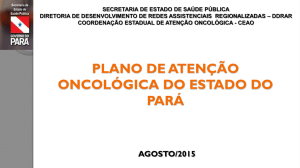 Plano de Atenção Oncológica do Estado do Pará