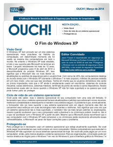O Fim do Windows XP - Securing The Human