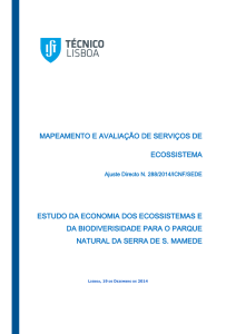 Estudo da economia dos ecossistemas e da biodiversidade