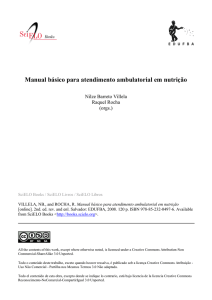 Manual básico para atendimento ambulatorial em