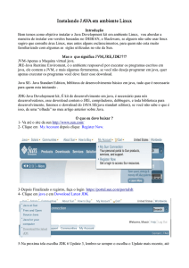 Instalando JAVA em ambiente Linux