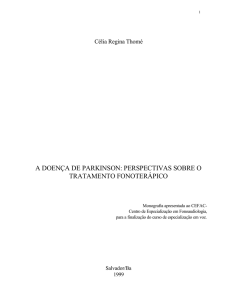 a doença de parkinson: perspectivas sobre o tratamento