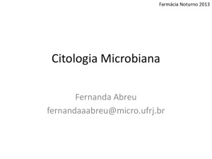 Citologia Microbiana - (LTC) de NUTES