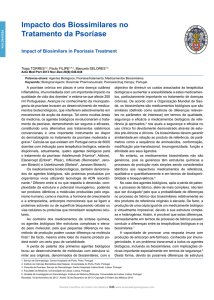 Impacto dos Biossimilares no Tratamento da Psoríase