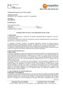 DMG Nº:FAR- PRO-CAB 001-2014 “Medicamento Genérico, Lei nº